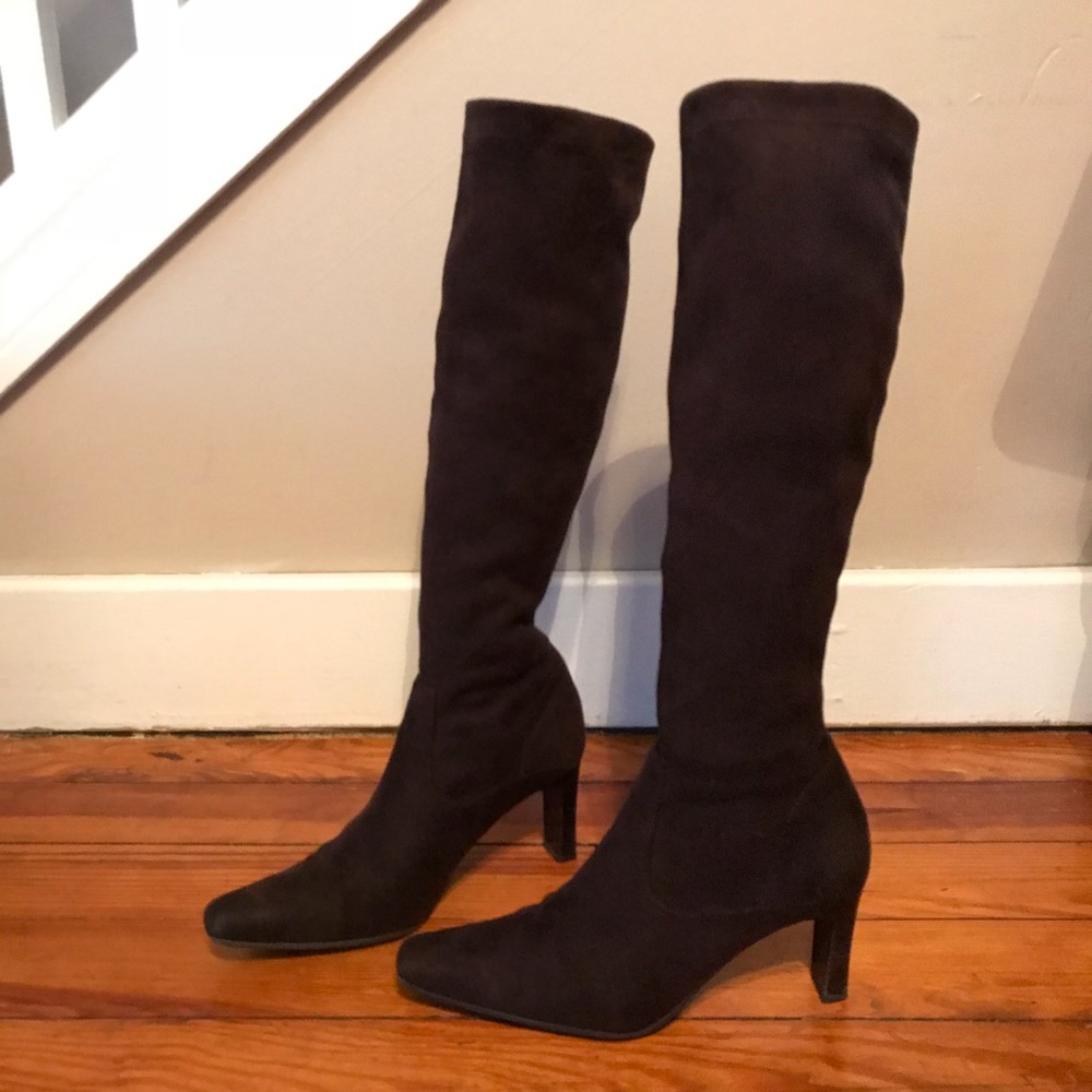 Valerie Stevens Coley High Brown Boots 6.5M